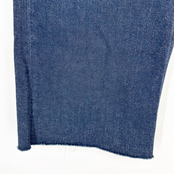 RE/DONE High Rise Wide Leg Cropped Jeans - Picture 7 of 11